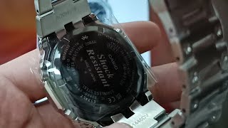 GMB2100D GSHOCK SAAT AYARI VE CASIO WATCHES PROGRAM KULLANIMI  how to set time g shock GMB2100D [upl. by Engen]