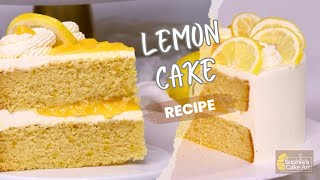 The easiest LEMON CAKE recipe ​⁠ [upl. by Euginomod54]