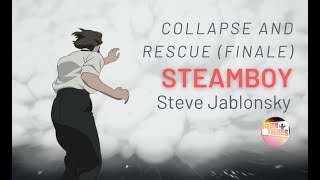 Steamboy 2004  Collapse amp RescueFinale scene [upl. by Ahsinuq]