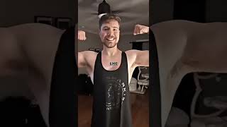 MrBeast insane transformation MrBeastgym mrbeast transformation basketball [upl. by Persons]