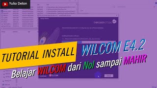 Tutorial Install Wilcom Embroidery Studio E42 Lengkap dengan CorelDraw [upl. by Enelaehs]