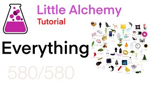 Making EVERYTHING In Little Alchemy Tutorial  Full Walkthrough [upl. by Levine858]