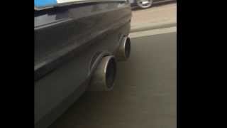 342PS GTI DSG BullX Exhaust Sound R32Style  Downpipe [upl. by Moran397]