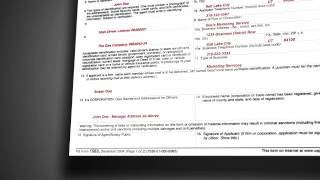 Filling out the Application for Delivery of Mail through Agent  USPS 1583 form [upl. by Asum732]