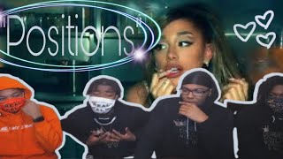 Ariana Grande  positions official video REACTION [upl. by Noxin]