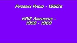 Phoenix Radio  KRIZ DJ Patter Jingles and Air Checks  1959  1969 [upl. by Yeleen720]