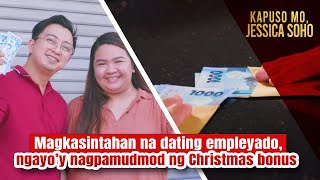 Magkasintahan na dating empleyado ngayo’y nagpamudmod ng Christmas bonus  Kapuso Mo Jessica Soho [upl. by Mij]