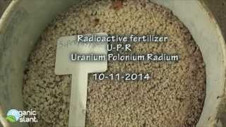 Radioactive fertilizer UPR Uranium Polonium Radium 10112014  Organic Slant [upl. by Ynar]