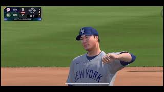 MLB Perfect Inning 24 Yankees VS Athletics Gameplay [upl. by Rettke]