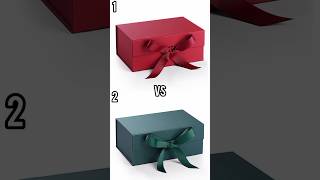 Choose gift box gift chooseonebox giftbox duet giftchoice giftwrapping boxgame choosebox [upl. by Lemra]