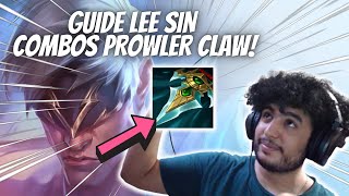 GUIDE LEE SIN FR  COMBO BASIQUES AVEC LITEM PROWLERS CLAW  💪 [upl. by Larina]