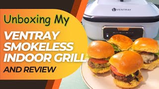 Ventray ELGRILL Electric Indoor Grill Unboxing and Product Review ventraykitchen [upl. by Ardnoek305]