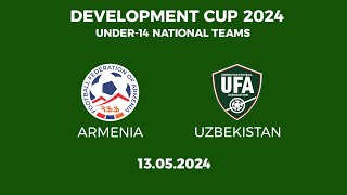 Development Cup 2024 Armenia U14  Uzbekistan U14 [upl. by Nytsirc]