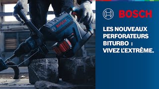 Les nouveaux perforateurs BITURBO de Bosch Professional  Vivez l’extrême [upl. by Helve]