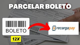 Como PARCELAR um boleto no RECARGAPAY [upl. by Vernen816]