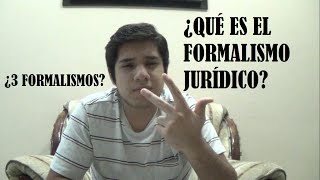 ¿Qué es el formalismo jurídico  Clasificación  Derecho [upl. by Nifares]