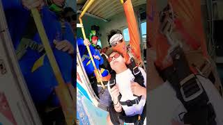 Skydiving skydive skydiving travel youtubeshorts viralvideo shortvideo shorts video vlog [upl. by Anerdna290]