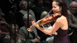 Ning Kam plays an encore of Bach Sarabande in D minor for solo violin live at Antwerp De Singel [upl. by Dotson]