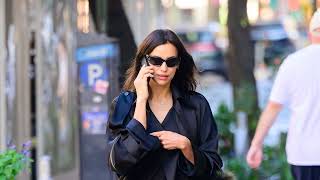 Irina Shayk Spotted in New York City [upl. by Gomar609]