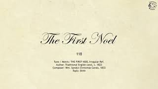 118 The First Noel  SDA Hymnal  The Hymns Channel [upl. by Leanahtan873]