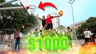 I Hosted A INSANE 1v1 Basketball Tournament For 1000 In Houston [upl. by Can]