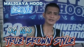 buhay Gangsta True Brown Style Maligaya Hood Czone blues [upl. by Akahc]