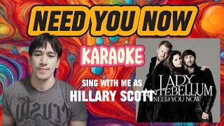 Need You Now  Karaoke Male Part Only Lady Antebellum karaoke duet music singing karaokesongs [upl. by Forelli903]