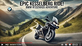 Kesselbergpass in Bayern mit der BMW R1250GS [upl. by Soluk]