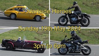 Hartside Pass  3pm to 6pm Sunday 19th May 2024  Full Video  All the afternoon hairpin action [upl. by Sessler]