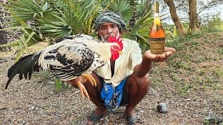 VSOP Brandy  Country Chicken Gravy  Cooking Traditional Village Country Chicken Recipe [upl. by Natiha]