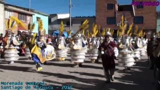 Morenada  Santiago de Machaca 2010  Banda Real Imperial [upl. by Mercie]