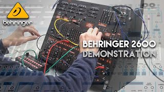 Behringer 2600  Solo Demonstration  No Talking [upl. by Evan470]