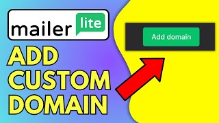 How To Add Custom Domain To MailerLite [upl. by Iror]