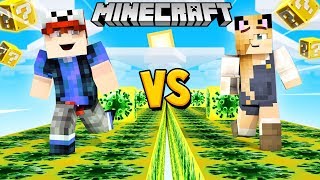 SZALONY WYŚCIG  WIRUS LUCKY BLOCKI MINECRAFT Lucky Block Race  Vito vs Bella [upl. by Ahsaret649]