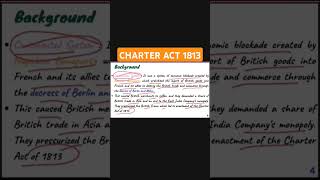 Background of Charter Act 1813  Polity  Part8  Laxmikant polityshorts [upl. by Khanna]