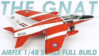 You MUST Try This Kit Airfixs 148 Folland Gnat T1  Full Build in 4K [upl. by Nickey]