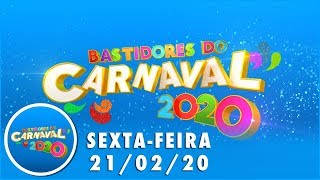 Bastidores do Carnaval 210220  Completo [upl. by Baten]