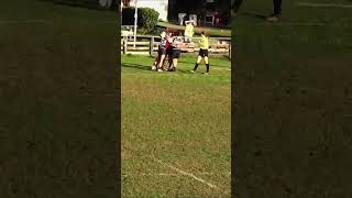 NBA 🏀 pass 👀 rugby magictrick basketball rugbygirls rugbyfemminile [upl. by Erdua]