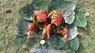 Barbecue Chicken  BBQ Chicken  Chicken Recipe  Barbecue Chicken in Tamil  Food Adventures [upl. by Linet]