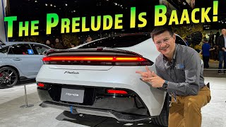 The Honda Prelude Is Returning Eventually and As A Hybrid [upl. by Dichy]