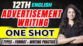 Advertisement Writing Class 12 English  Writing Section  Advertisement Writing One Shot CBSE 2024 [upl. by Ydne]