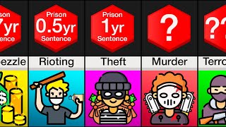 Comparison Prison Sentence Length [upl. by Pendleton]