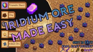 Stardew Valley  400 iridium ore in 20 minutes [upl. by Charley]