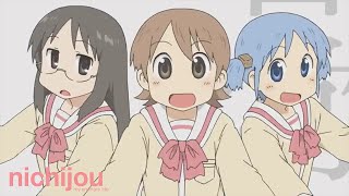 Nichijou My Ordinary Life Opening  Hyadain no Kakakata☆Kataomoi  C [upl. by Marybelle70]