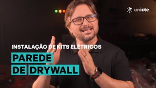 Instalação de Kits Elétricos para Parede de Drywall  Curso online [upl. by Akeryt]