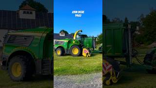 johndeere 9900i forageharvester agriculture [upl. by Ivana]