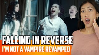 Falling In Reverse  Im Not A Vampire Revamped 1st Time Reaction [upl. by Notniv119]