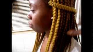 Poetic Justice braids Large box braids [upl. by Jacquenetta]