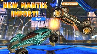 NEW MANTIS IMPORT CAR IN WAGER 1V1 [upl. by Skiba]