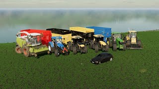 Silage on fairhead  FS22 [upl. by Otecina]